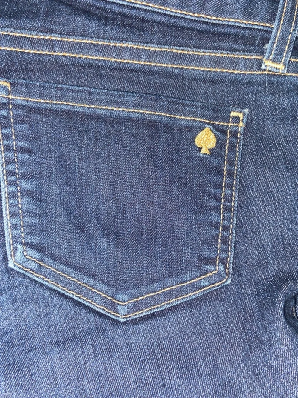 kate spade Dark Indigo Boot-Cut Jeans